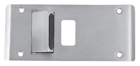 ABH Hardware CR459 Combination Double-Lipped Strike & Rescue Stop