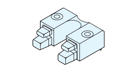 Sugatsune AF-25HB-EC End Cap for FD80-AF, Finish-Grey