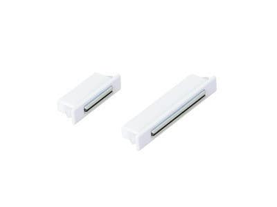 Sugatsune MC-FS Thin Magnetic Catch (Snap-In Type), Finish-White