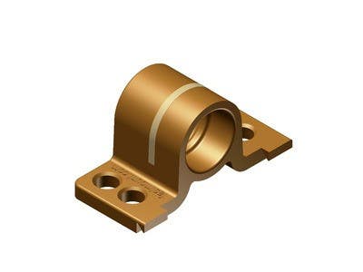 Sugatsune PC-RF1-B Fastmount Panel Clip Side Mount Female Brown