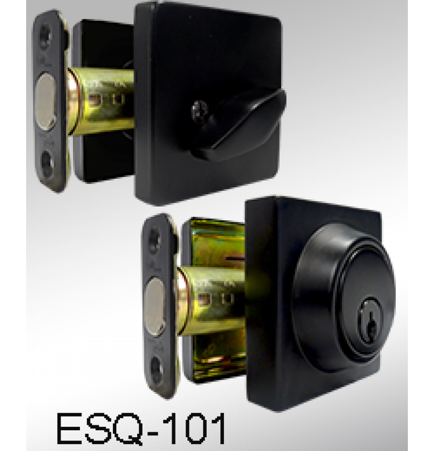 Cal-Royal ESQ-101/102 Contemporary Series  Deadbolt, Grade 3