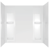 Delta Faucet Co 40154 Bathtub Wall Set In High Gloss White, Pro-Series,32 x 60 x 57 In, 5-Pc.