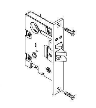 Falcon 8500 Mortise Lock, Function-Night Latch