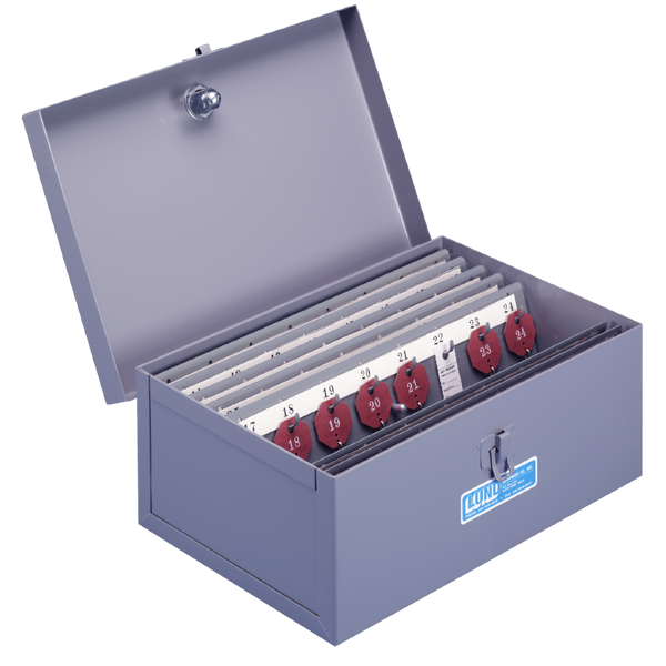 Lund 556-F-5 Automotive Series Cabinet (5-Inch Deep), Fixed Panel, Key Capacity 200-240