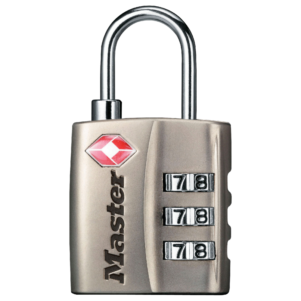 Master Lock 4680D TSA-Accepted Padlock - Set-Your-Own-Combination