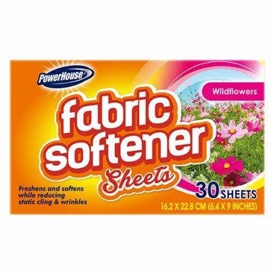 Delta Brands 92609-12 Fabric Softener Sheet Wildflowers