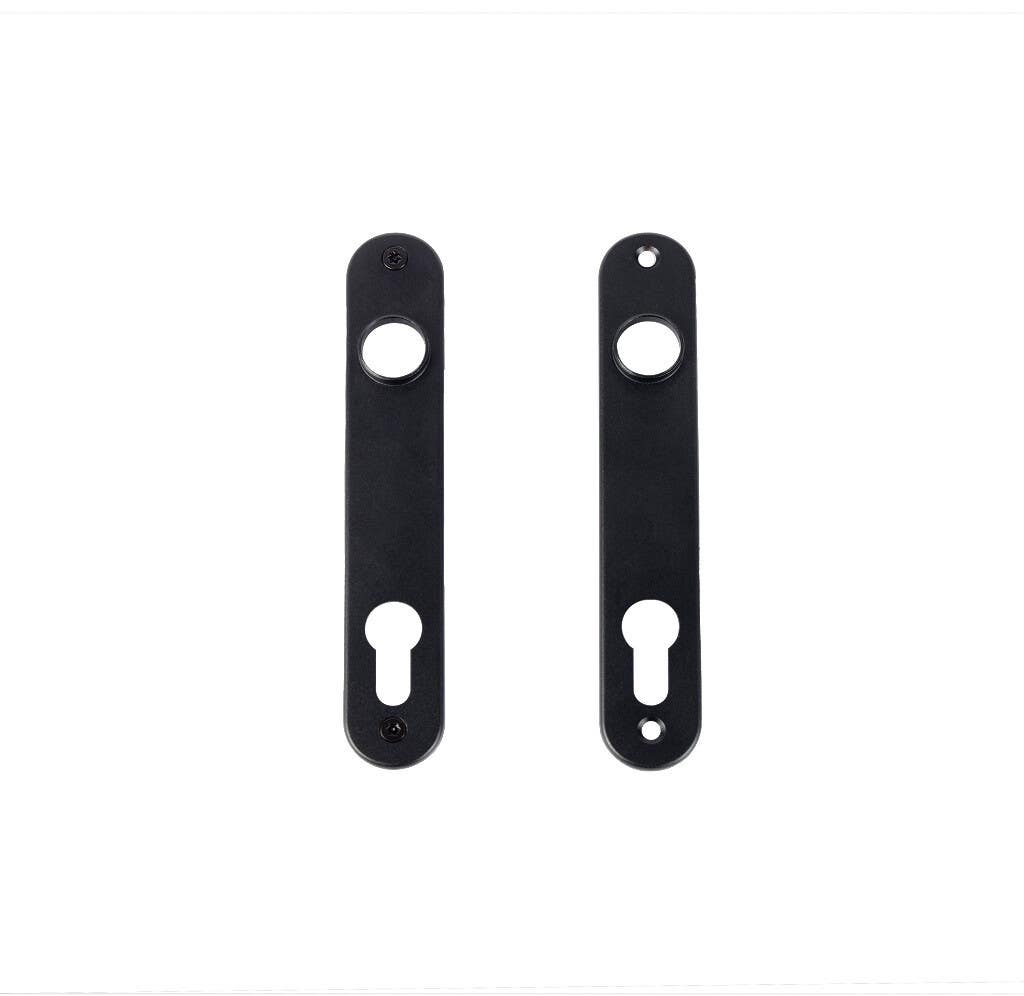 Locinox 3025-HYB-ALU-4060 Aluminium Anodized Cover Plate for Insert Locks, 2-Pcs.