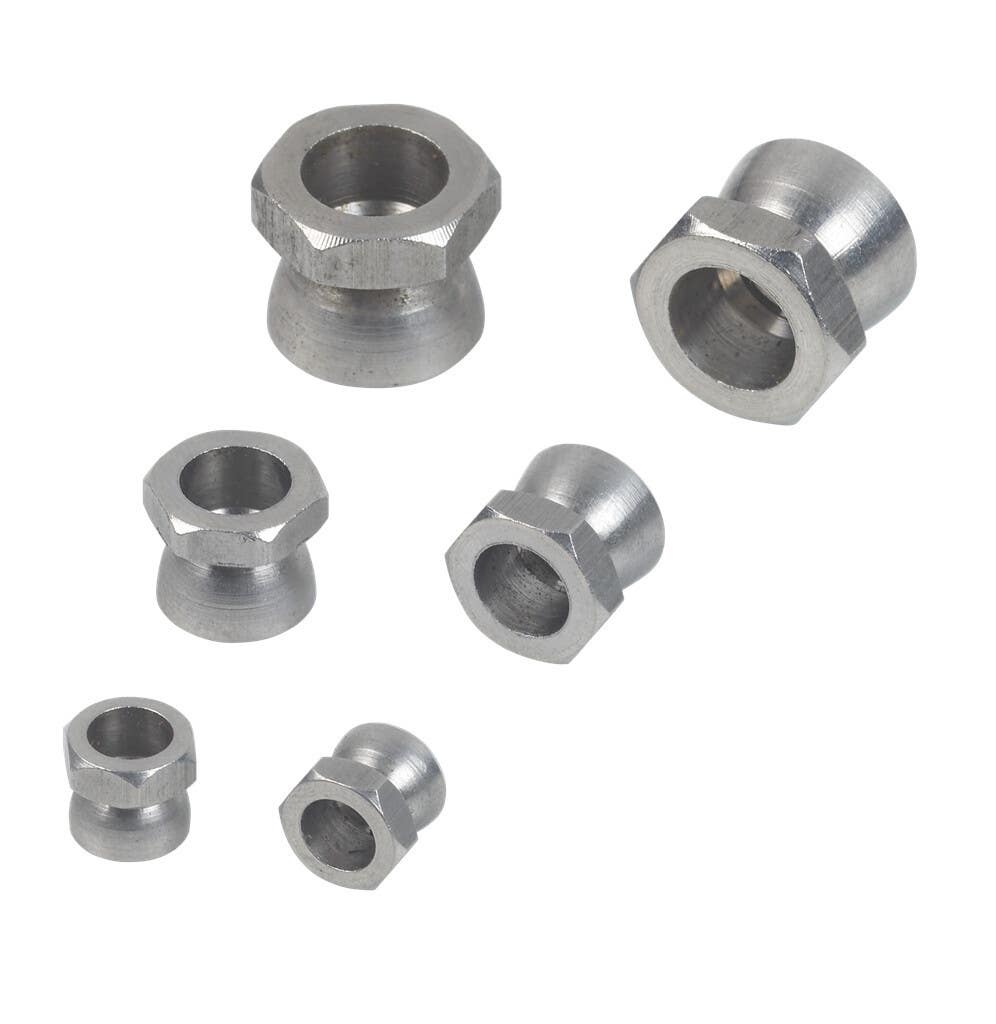 Locinox SECUNUT-M10 Stainless Steel Anti-Theft Nuts for Security Applications, M10