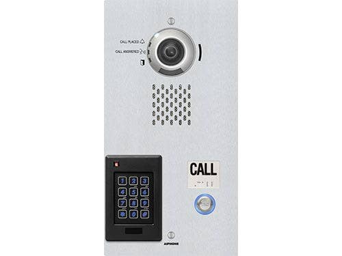 Aiphone IX-DVF-10KP IP Video Door Station with Proximity Reader and Access Keypad