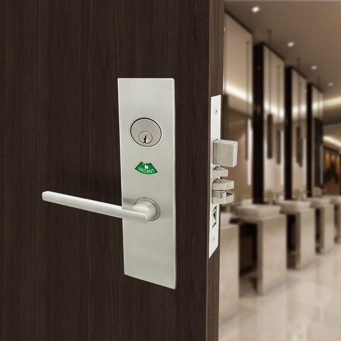 INOX SF MC7000 ANSI Grade 1 MC7000 Mortise w/ SF Plate & Fan Indicator