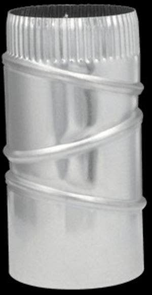 Imperial GV0284 HVAC Furnace Elbow, 90 Degree, 26 Gauge, 4 in Adjustable