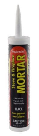 Imperial KK0306 Stove & Fireplace Mortar, Black, 10.3-oz.