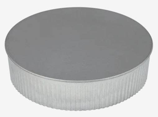 Imperial GV073 HVAC Duct Pipe Galvanized Tee Cap/Plug