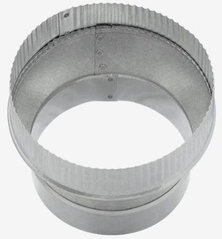 Imperial GV13 HVAC Duct Pipe Galvanized Taper Increaser, 24-Guage