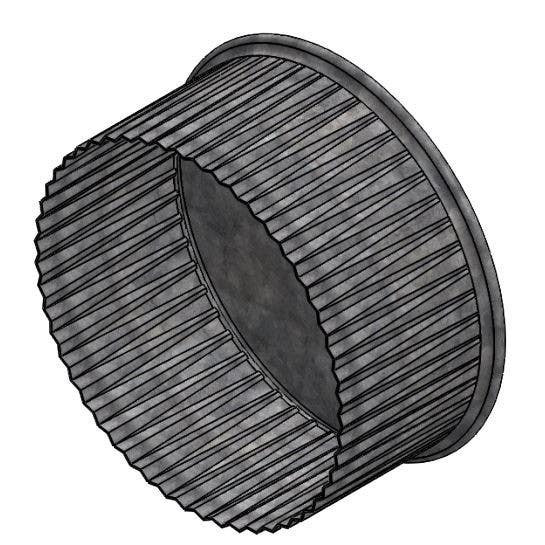 Imperial GV0733 HVAC Duct Pipe Tee Cap/Plug, No Crimp, 30 Gauge, 4 in