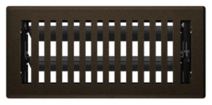 Imperial RG34 Signature Series Floor Register, Montezuma, Steel