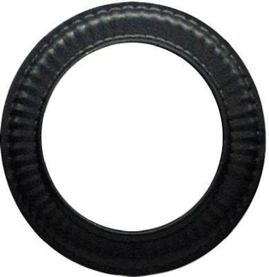 Imperial BM0093 Black Stove Pipe Trim Collar, 24-Gauge, 5 in