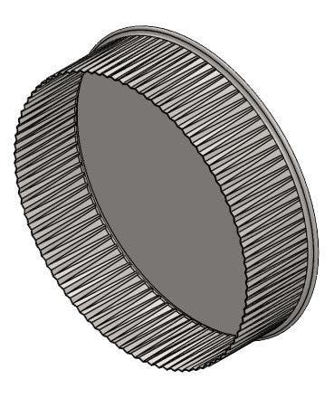 Imperial BM015 Black Stove Pipe Clean Out Tee Cap With Crimp, 24-Gauge