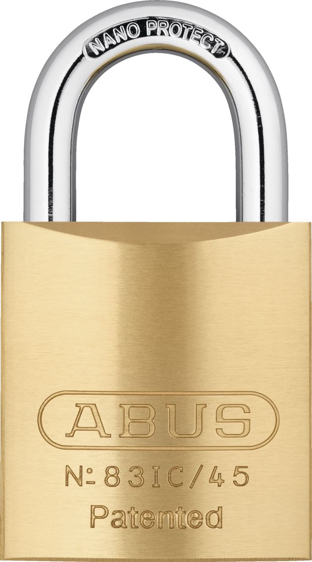 ABUS 83MBCS/45HB Brass Rekeyable Padlock