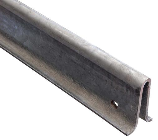 Pemko 299/3000 Henderson Bottom Rail Steel, Length-3 m For Sliding & Folding Door