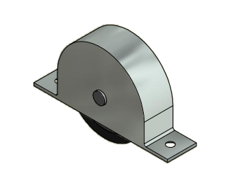 Pemko 913N Henderson Bottom Roller Nylon For Sliding & Folding Door