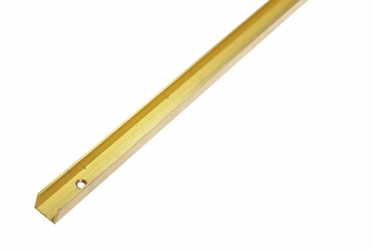 Pemko 94 Henderson Brass Guide Channel For Sliding & Folding Door