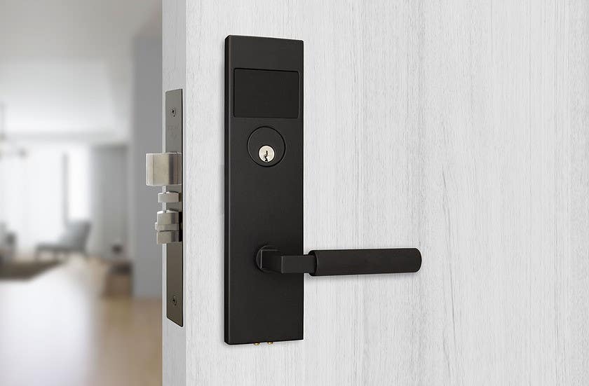 INOX ISM-SFK Interior/Exterior Smart Mortise Entry Lockset for Swing Door