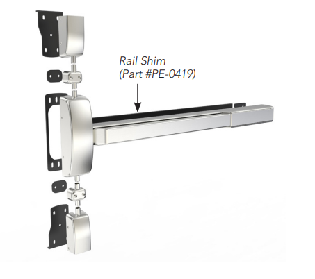 Sargent P569 FEMA Shim Kit