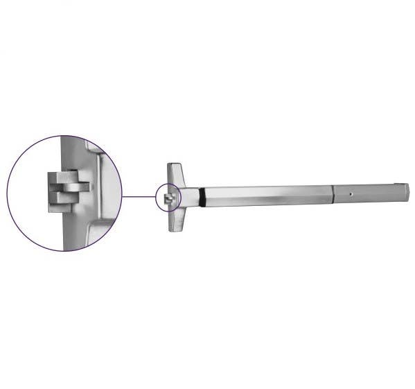 ACCENTRA (formerly Yale) 7250 Narrow Stile Rim Squarebolt Exit Device