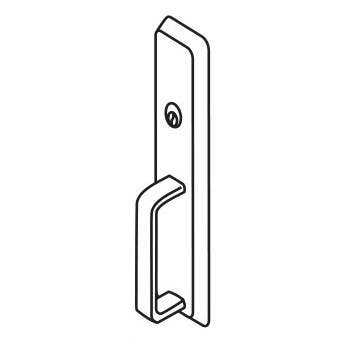 ACCENTRA (formerly Yale) 63 Pull/Thumbpiece Trim For Exit Device, Less Cylinder