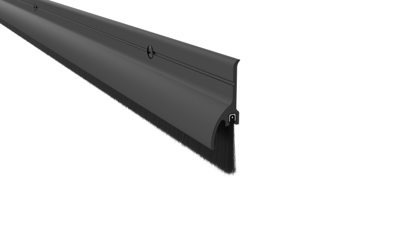 Pemko 3452_NB  Surface Plate Rain Drip w/ Nylon Brush (3/8" H)