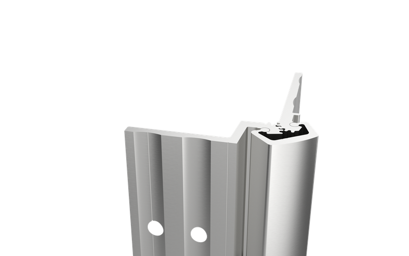 Pemko FM_SLISF Full Mortise Short Leaf Inset Continuous Geared Safety Hinge, Heavy Duty Grade 1