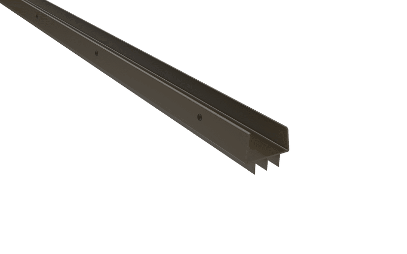 Pemko 2170 U-Shaped Door Shoe w/ Eco-V Insert