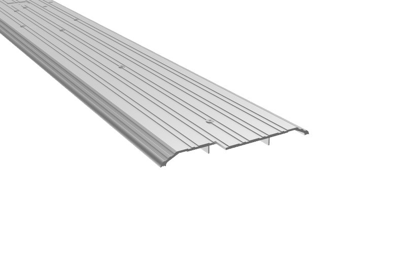 Pemko TYPE14 Center Hung Floor Closer Threshold Assembly w/ Both Ends Mitered