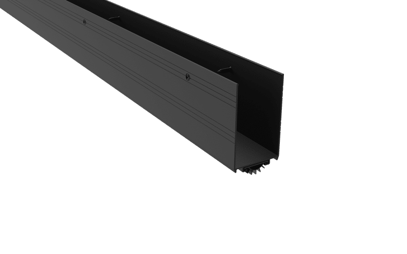 Pemko 221 U-Shaped Door Shoe w/ Combination Kick Plate