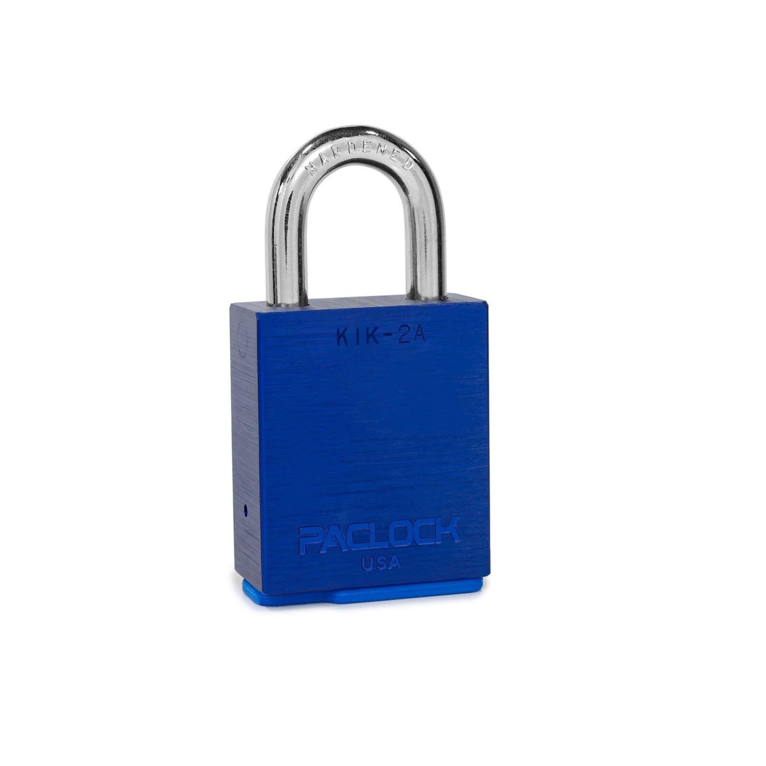 Paclock KiK-2A Key-in-Knob/Lever Compatible Medium Duty Aluminum Padlock, 5/16" Shackle Dia.