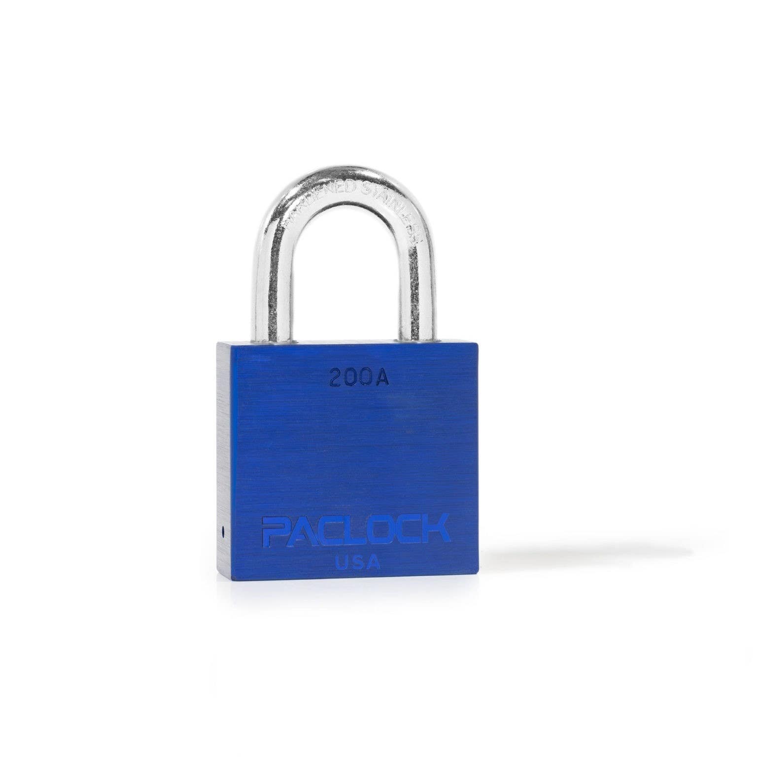 Paclock 200A Standard Rekeyable Heavy Duty Aluminum Padlock, 3/8" Shackle Dia.