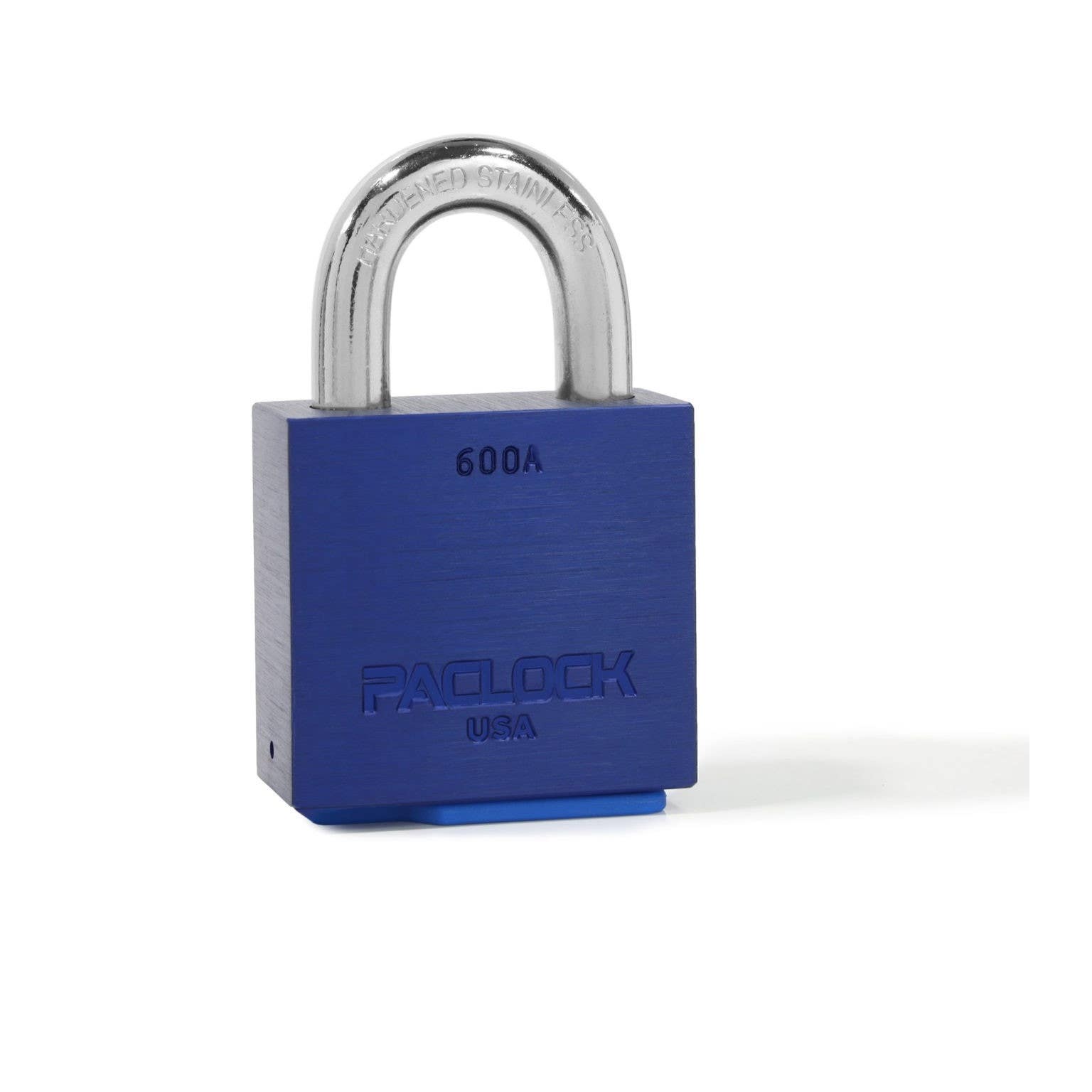 Paclock 600A-IC SFIC Compatible Ultra Heavy Duty Aluminum Padlock, 7/16" Shackle Dia.