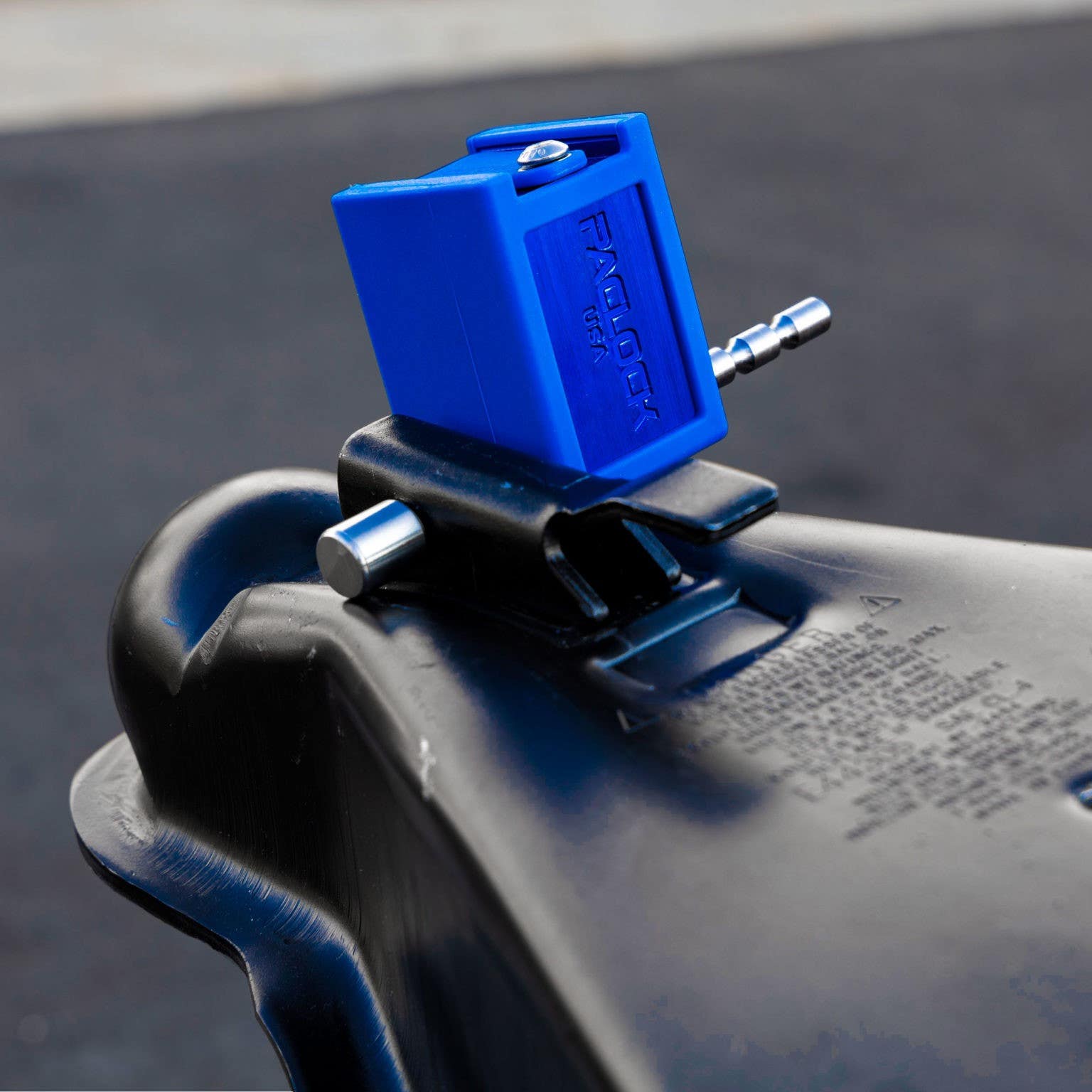 Paclock UCS-79A Universal Trailer Coupler Lock - Aluminum, Universal Cylinder System,6-Pin Cylinder