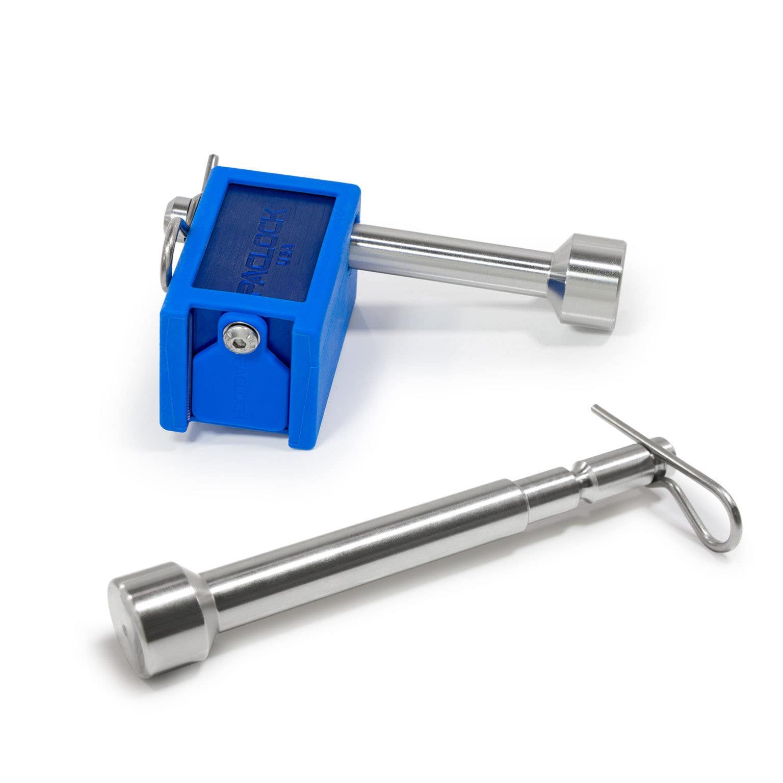 Paclock KT-TL80A-125-250 Locking Hitch Pin Kit For 1-1/4" & 2", 2.5", 3" Receivers, Standard Rekeyable