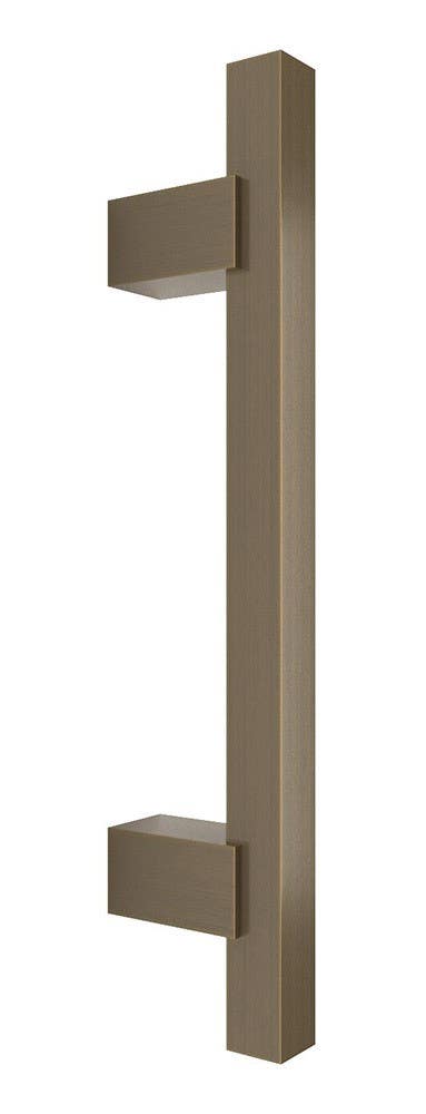 Omnia 1970 ELITE Modern Cabinet Pull, Forged Solid Brass, 9/16" Width