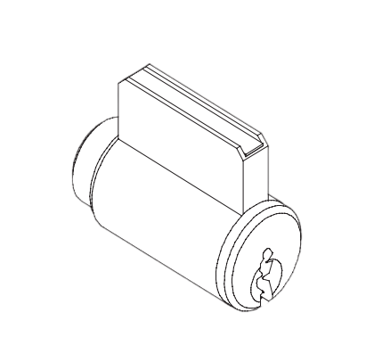 KABA 70 Conventional (Non-IC) Key-in-Knob/Lever Cylinder