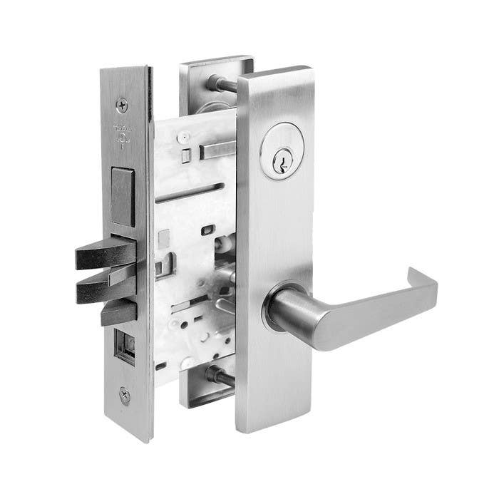 KABA M1000 Series Grade 1 Heavy-Duty Mortise Lockset with Escutcheon Trim