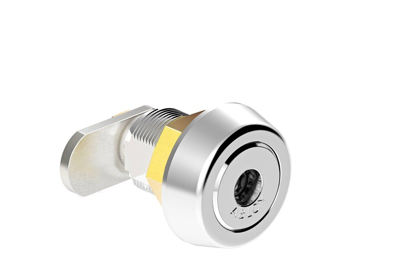 Abloy Sentry CL110 Cam Lock, Length-7/8", Hard Steel, Finish-Bright Chrome