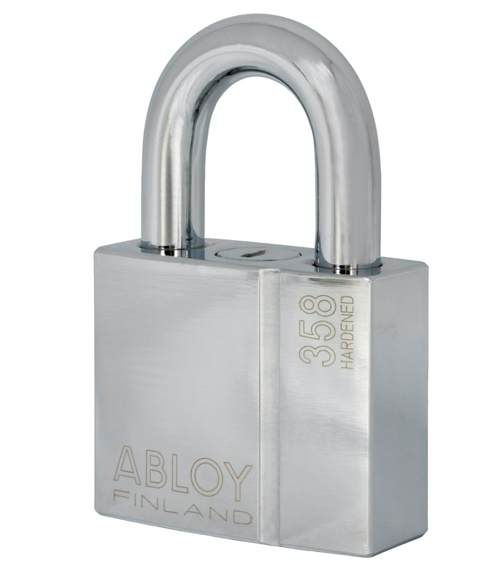 Abloy Sentry PL358T Steel Padlock, Shackle-38 mm, Keying Platform-Protec2, Finish-Chrome