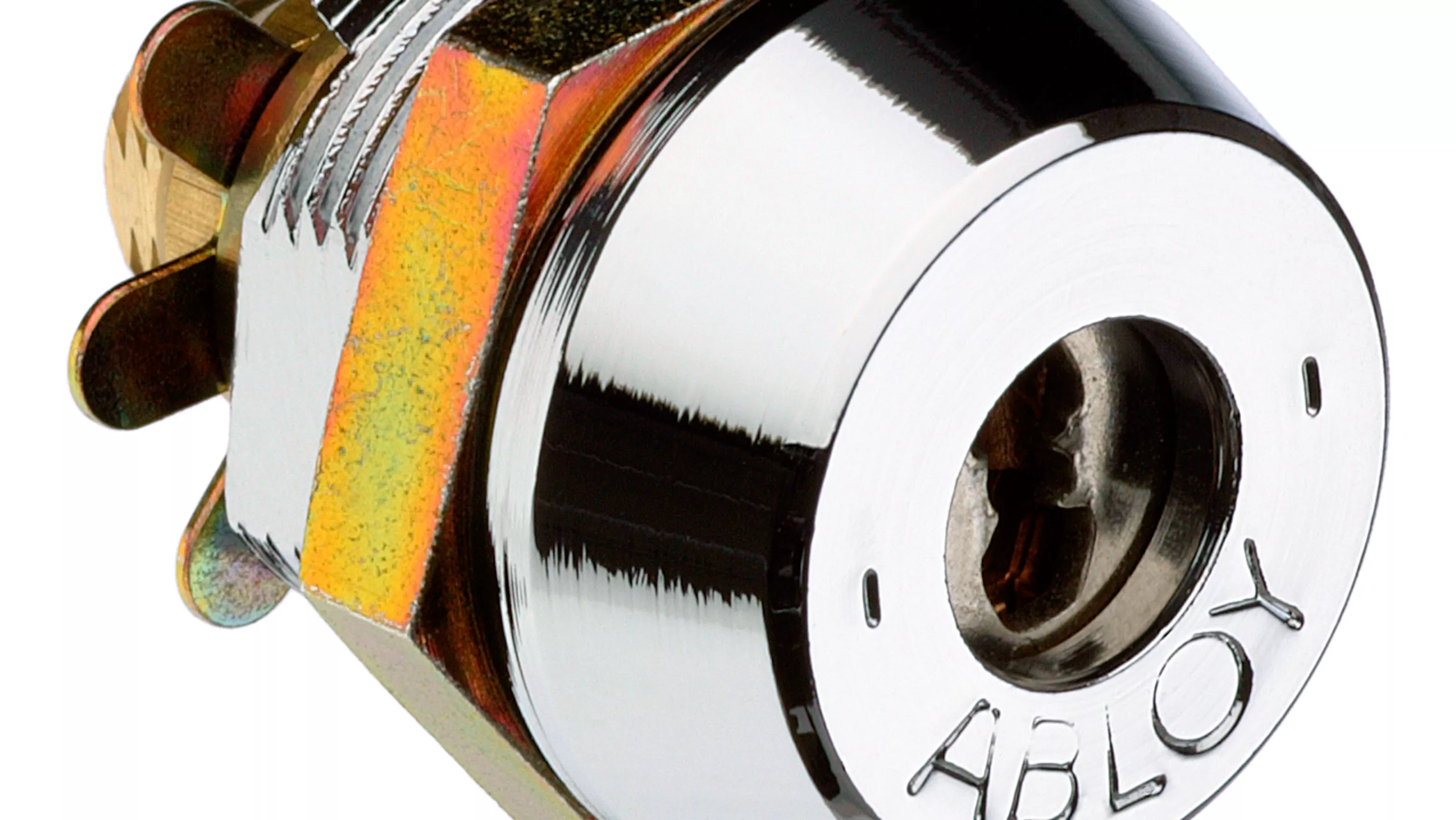 Abloy Sentry CL108N Cam Lock, Length-1/2", 7 Disc , Keying Platform-Protec, Bright Chrome