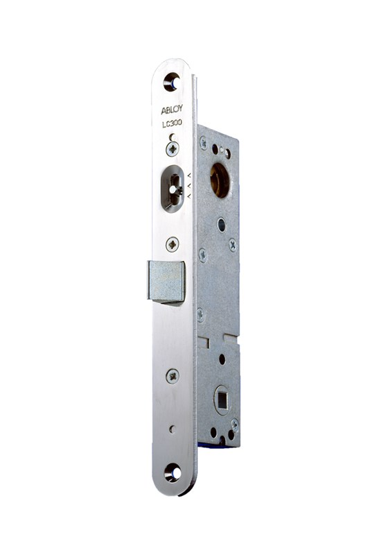 Abloy Sentry LC300 Mortise Lock Case, Finish-Zinc Plated And Lacquered Steel