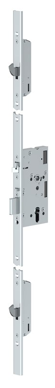 Abloy Sentry EL166 Mechanical Lock Backset-55 mm, Multipoint, PZ