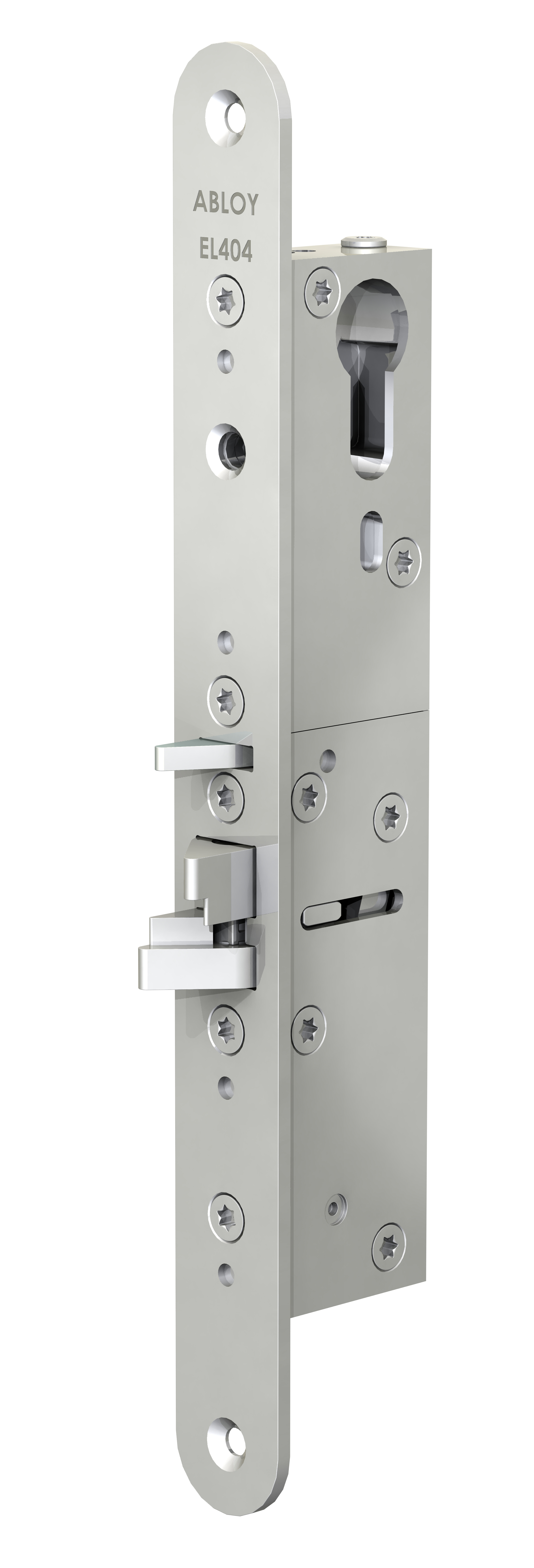 Abloy Sentry EL404 Solenoid Lock, DIN w/ EA307 Striker Plate