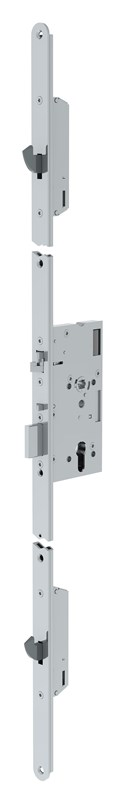 Abloy Sentry EL566 Solenoid Lock, 24 x 1760 mm, Handing-Right Outwards, Multipoint PZ